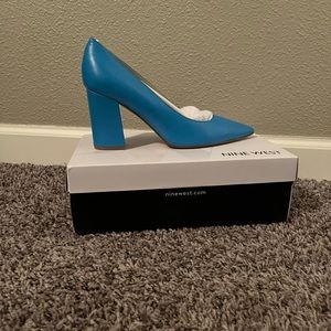 Womens Nine West block heels